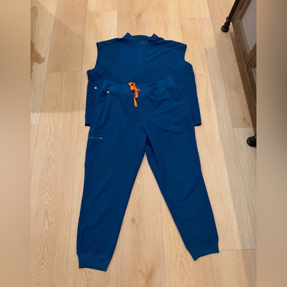 FIGS SET❗️XXL Deep Reef Drawstring Jogger Pants